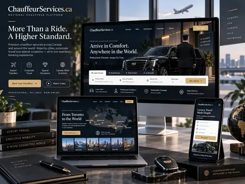 ChauffeurServices.ca website design case study