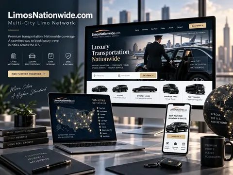 LimosNationwide.com website design case study